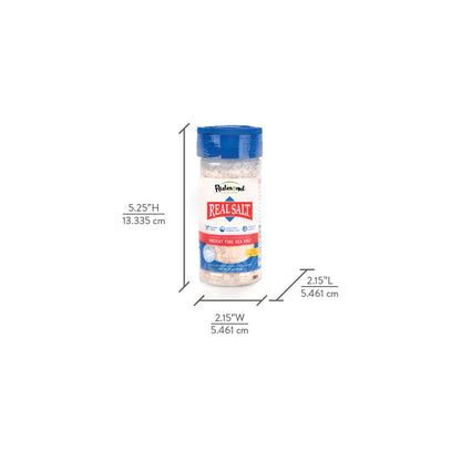 Real Salt® Fine 10 oz. Shaker (case of 6)