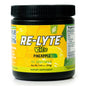 Black jar of Re-Lyte Kids pineapple flavored electrolyte dietary supplement. 
