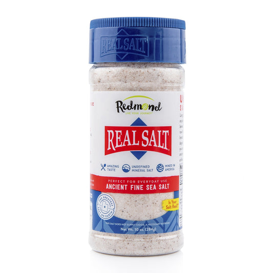 Real Salt® Fine 10 oz. Shaker (case of 6)