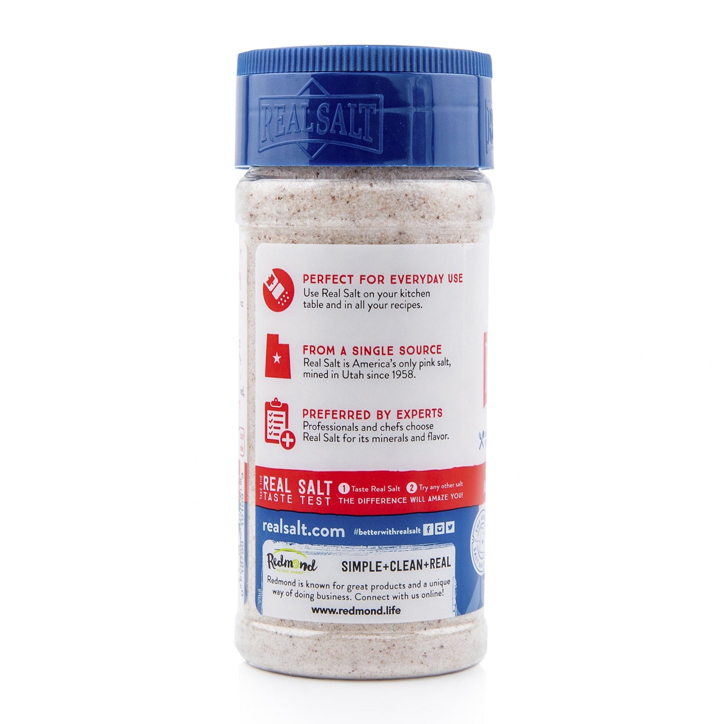 Real Salt® Fine 10 oz. Shaker (case of 6)