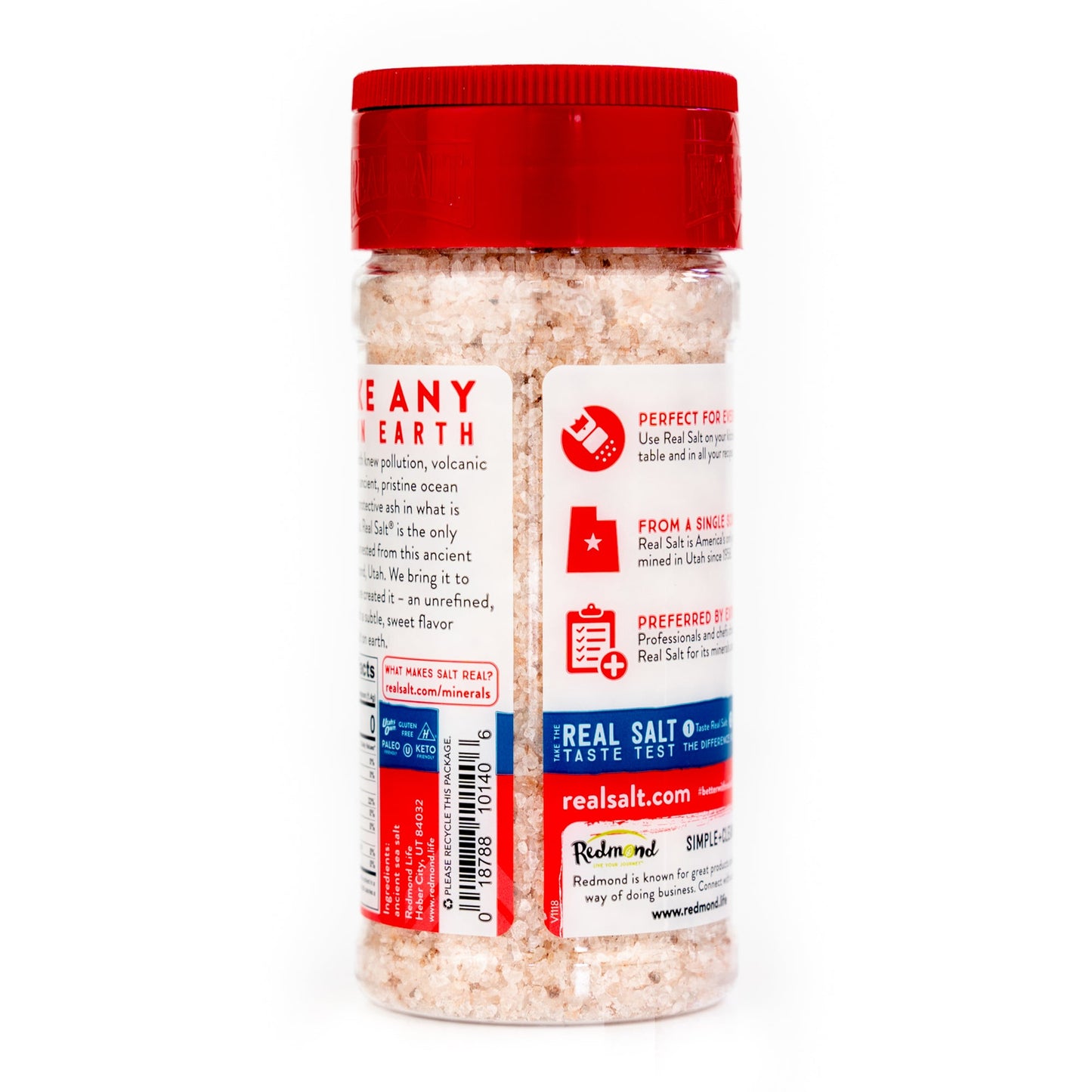 Real Salt® Kosher 10 oz. Shaker (case of 6)